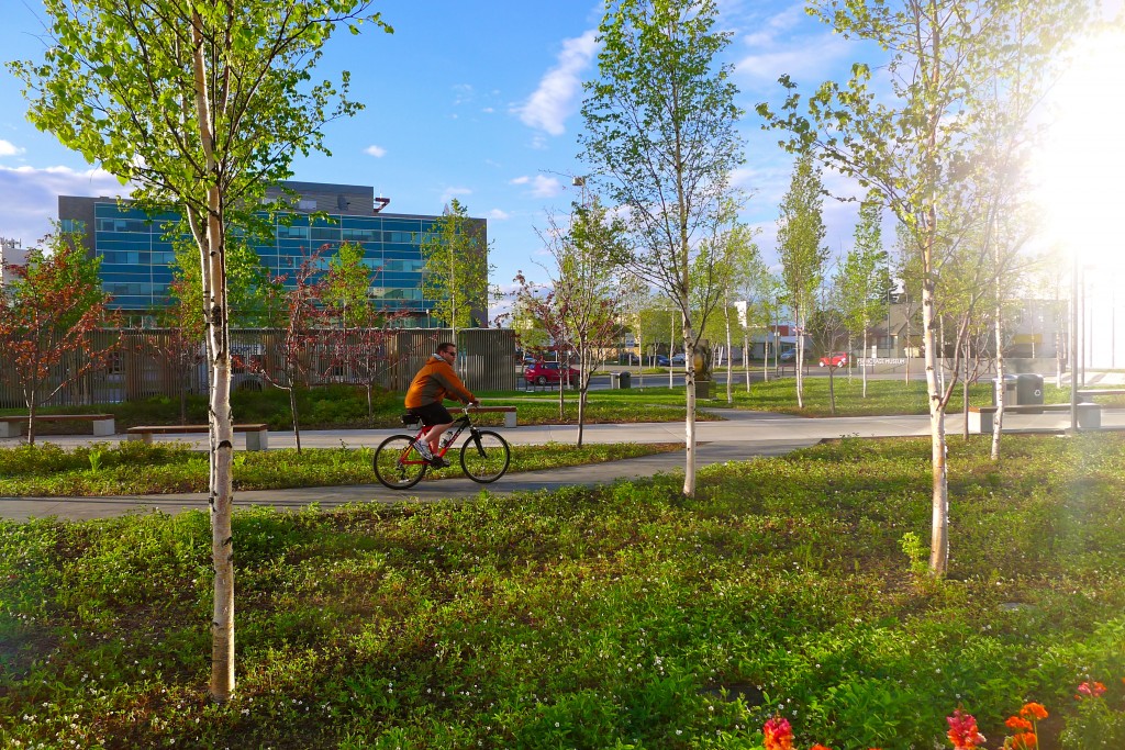 Boy on a bike