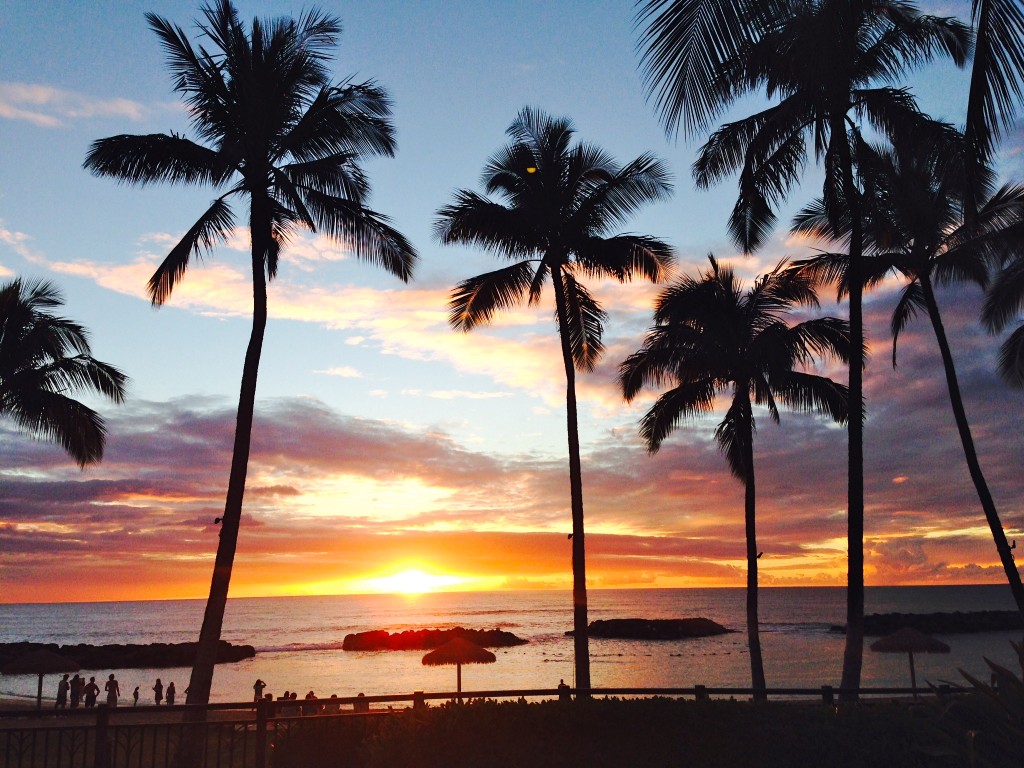 Hawaii sunset