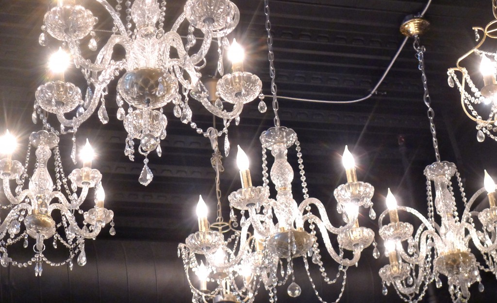 chandeliers