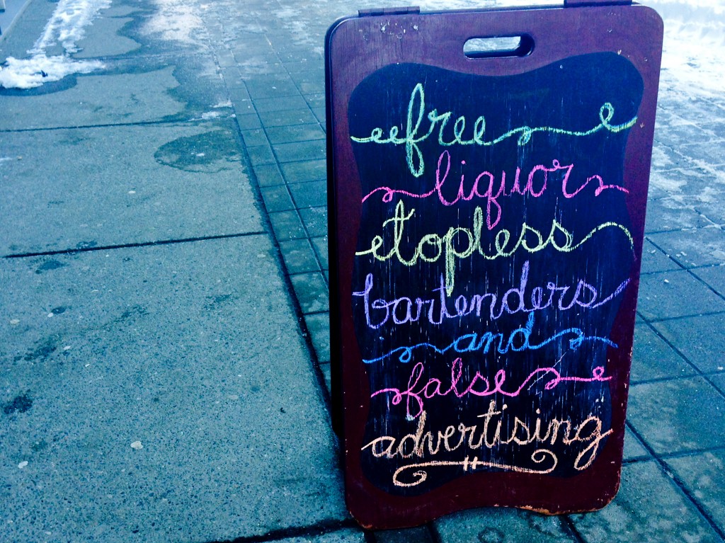 Sidewalk Sign