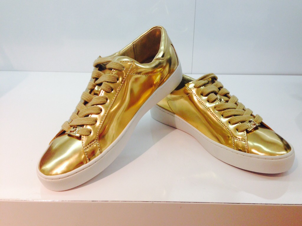 gold tennies